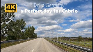 🚗 Drive a perfect day for a Cabrio. #ambient  #relaxation #drive  #calming  #countryside #rapefield