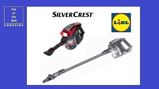 SilverCrest Cordless Hand-Held And Upright Vacuum Cleaner SHAZ 22.2 C3  UNBOXING (Lidl ECO HEPA 130W) - YouTube
