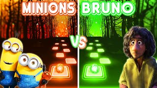 Minions The Rise Of Gru Vs Encanto Bruno But In Tiles Hop EDM Rush! Minions Banana! screenshot 3