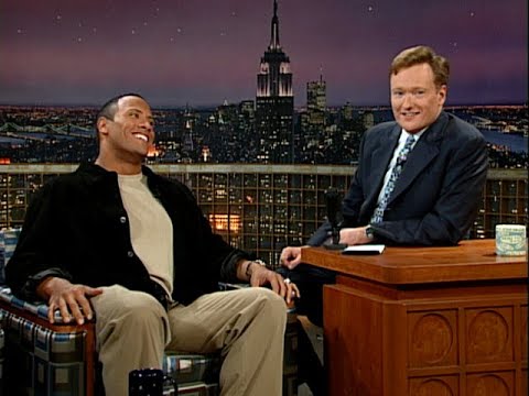 Dwayne The Rock Johnson Debuts A New Move - Late Night With Conan O'brien