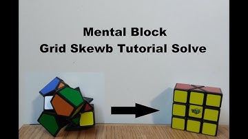 Mental Block aka Grid Skewb Tutorial Solve