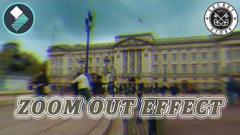 How to Use Smooth Zoom Out Transition Effects | Wondershare Filmora 9 | SS 1912