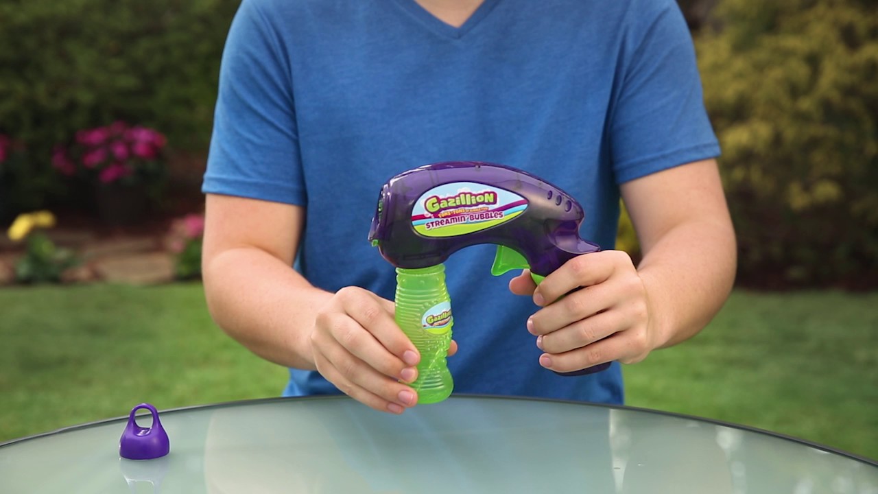 Gazillion Bubbles STREAMIN BUBBLES - How to video