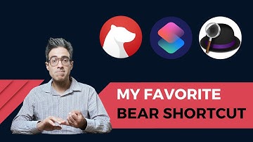 Bear and Alfred - The Perfect Note-Taking Match - My Shortcut Updated