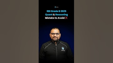 How to Attempt RBI Grade B 2025 Phase 1 Exam | RBI Quant & Reasoning Tips and Mistakes to Avoid