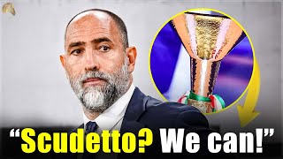 🤯Igor SHOCKS 'Juve can comepete for the Scudetto! Juventus News