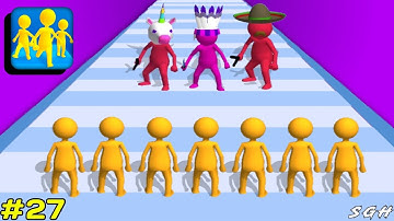 Join Clash 3D - All Levels Gameplay Walkthrough (iOS, Android) Part 27 | Level 236 - 245