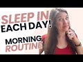 The anti5 am routine  mom of 4  homeschool homestead homemaker morning routine