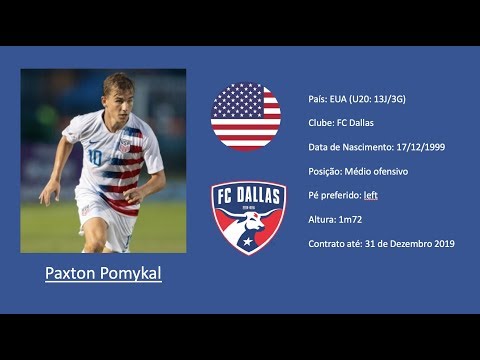 Paxton Pomykal (FC Dallas / USA U20) 2019 Highlights