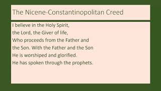 The Nicene Constantinopolitan Creed screenshot 4