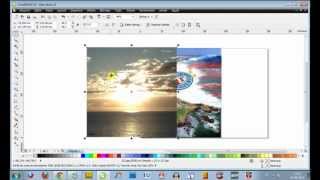 como usar a ferramenta transparência do corel para unir imagens.avi