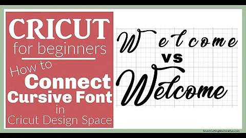 Mastering Cricut Design Space: Connect Cursive Font with Ease