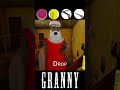 Christmas Granny All Weapons Escape 😱🥶| Scary Gameplay | granny Grandpa Funny Trolling 😂🤣 | #short