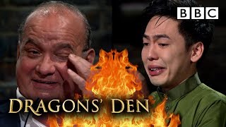 Inspiring pitch leaves Dragons in tears! | Dragons' Den - BBC