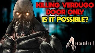 Can You Kill the Verdugo in Resident Evil 4 With Only a Door?