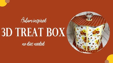 Octagon Gift Box / NO SPECIALTY DIES NEEDED