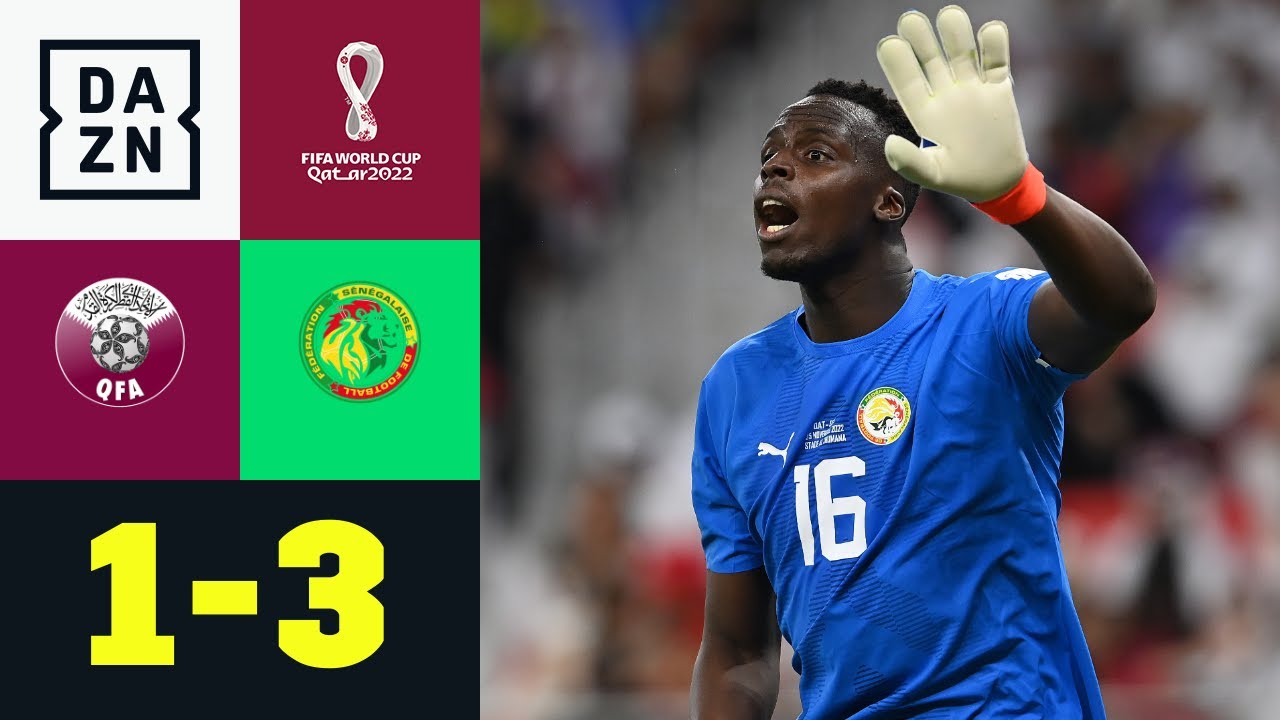 Mendy pariert sensationell - Gastgeber Katar ist raus Katar - Senegal 13 WM 2022 DAZN