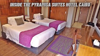 Inside the Pyramisa Suites Hotel of Cairo, Egypt