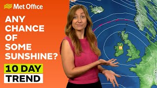 10 Day Trend 08/10/2025 – How long will high pressure last? – Met Office weather forecast UK