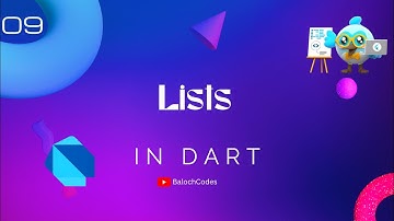 Dart Crash Course For Beginners 2023 | List In Dart Flutter | dart tutorial for beginners in hindi