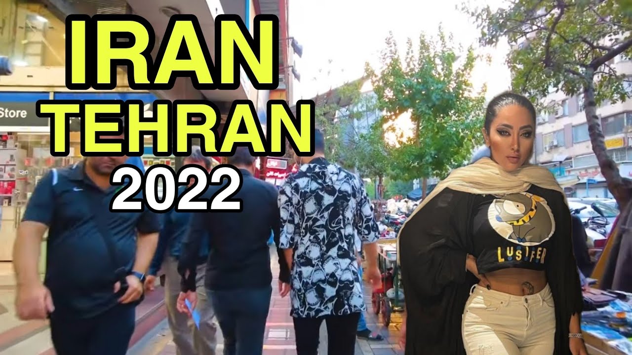 IRAN - Walking In Center of Tehran 2022 Jomhuri Street Iran Vlog ایران