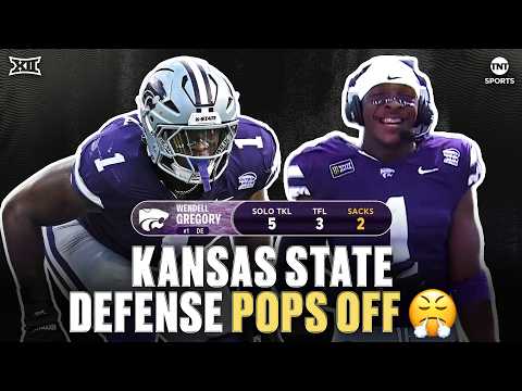 Wendell Gregory Leads Kansas State's Defensive Dominance 💪
