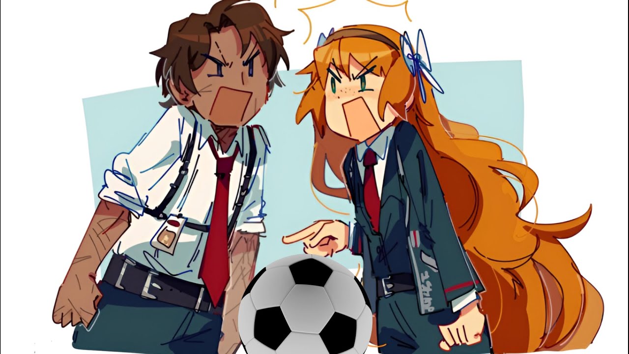 Heathcliff and Ishmael play Soccer [Limbus Company]