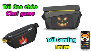 Lần đầu dám mua túi đeo chéo CHƠI GAME hơn 1 TRIỆU | Divoom Pixoo Slingbag