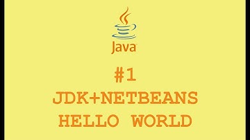 JDK Netbeans Hello World #1 | Java | Bahasa Indonesia