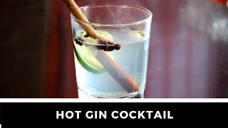 HOT GIN COCKTAIL recipe!