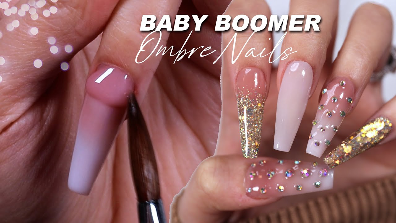 french ombre? baby boomer? needs a cuter name!! 🩷🩷🩷 #nails
