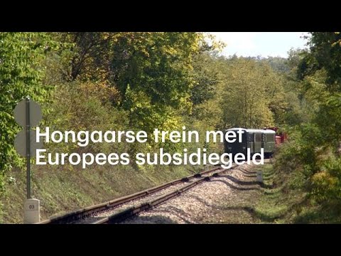 Een treintje van nergens naar nergens in Hongarije
