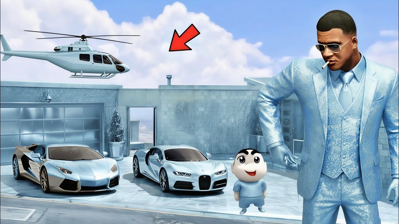 FRANKLIN AND SHINCHAN BECOME DIAMOND BILLIONAIRE IN GTA 5