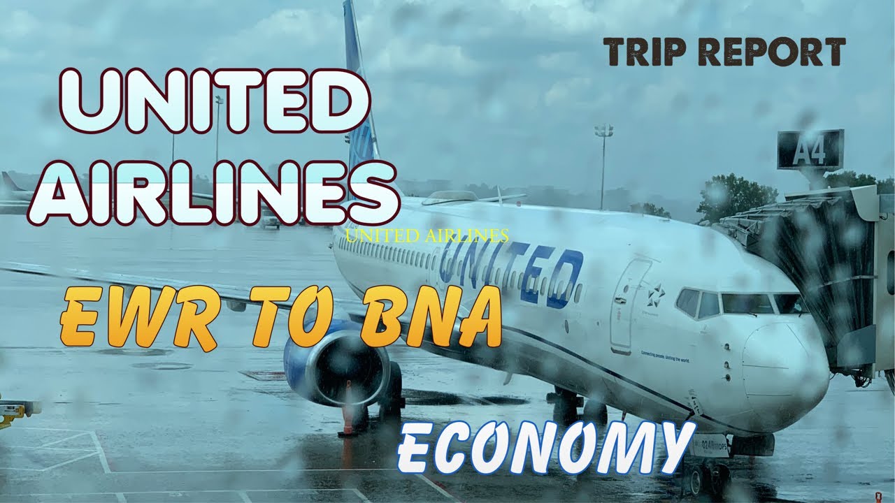 United Airlines TRIP REPORT Newark (EWR) to Nashville (BNA) Boeing 737