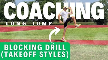 Blocking Drill | Long Jump Takeoff Drill