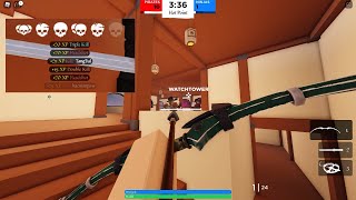 Best Archer clip you'll see today (Triple Headshot) | Pirates v.s. Ninjas [Roblox]