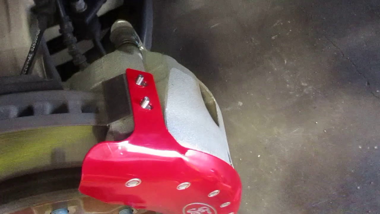 Front Caliper Cover Install F150 YouTube