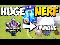 MASSIVE LIGHTNING NERF INCOMING! Winter Update 2020 SNEAK PEAK #1 | Clash of Clans