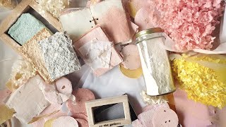 FAQs about papermaking • sizing, colors, left over pulp, thickness, etc. [diy handmade paper]