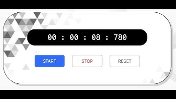 Stopwatch Skill Test Coding Ninjas