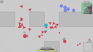 I Got DESTROYED by an INVISIBLE TANK in Diep.io… WHAT WAS THAT?! #shorts  #diepio