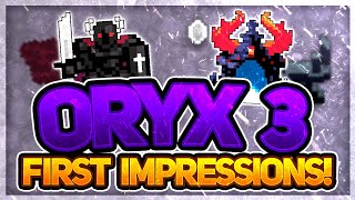 RotMG - Oryx 3 is AWESOME! (First Impressions + Attempt)