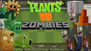 Mcpe/Mcbe |  Plants vs Zombies Add-on v0.8 | Player's House Beta screenshot 4