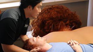 Chiropractic Care for Lacrosse Player │ Collegiate Athlete Gets Adjustment and Dry Needling