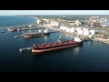 DJI"Spak".Старая лоцманская башня в г. Вентспилс. Ventspīls locmaņs tornis.