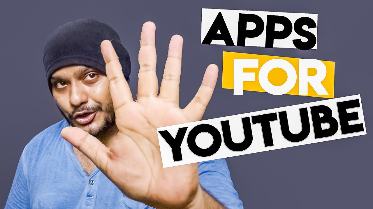 Best Apps For Youtube videos a and YouTubers 2020 apps to help make
