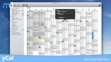 yCal Screencast - MacUpdate Promo