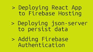 Adding Firebase authentication to a React application