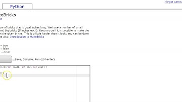 Logic-2 (makeBricks) Java Tutorial || Codingbat.com
