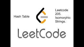 Leetcode 205. Isomorphic Strings.